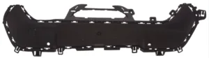 Paragolpes Trasero Inferior (Negro) Con 2 Agujeros Para Sensores para Peugeot 208 2019