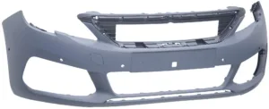 Paragolpes Delantero Imprimado (Con 6 Agujeros Para Sensores) para Peugeot 308 2017