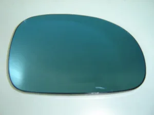 Cristal Retrovisor Derecho Con Soporte, Azulado para Peugeot 406 1995