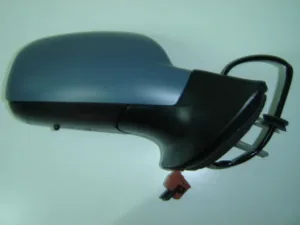 Retrovisor Derecho Electrico Imprimado, Convexo, Termico, Azulado, Con Sensor para Peugeot 407 2004
