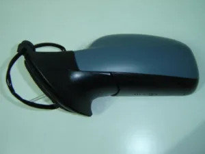 Retrovisor Izquierdo Electrico Imprimado, Convexo, Termico, Azulado para Peugeot 407 2004