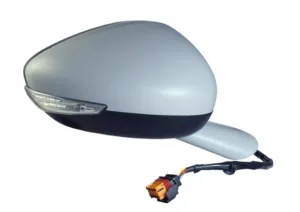 Retrovisor Izquierdo Electrico Termico Abatible Electricamente Con Intermitente Con Luz De Cortesia (14Pins) para Peugeot 508 2010