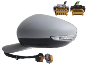 Retrovisor Izquierdo Elec Termico, Abatible Eletricamente, Con Memoria Con Intermitentecon Luz De Cortesia, Angulo Muerto 8+8 Pins para Peugeot 508 2014