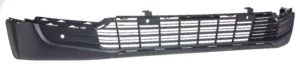 Paragolpes Delantero Inferior Negro (Con 4 Agujeros Para Sensores) para Peugeot RIFTER 2018