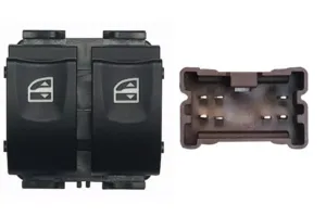 Botonera Puerta Delantera Izquierda (Elevalunas Puertas Derecha Ó Izquierda) (2 Botones ) (7Pins) (Clema Marron) para Renault CAPTUR 2013, CLIO IV 2012 y ZOE 2012