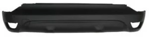 Paragolpes Trasero (Negro) (Sin Agujeros Para Sensores ) para Renault CAPTUR 2013