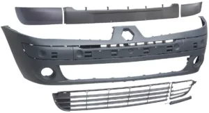 Paragolpes Delantero Imprimado (Con Moldura + Rejilla Inferior – Sin Spolier) (2004-2005) para Renault CLIO II 2001