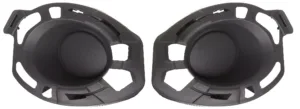 Kit Rejilla Derecha + Izquierda Paragolpes Delantero Sin Agujero Antiniebla para Renault CLIO III 2009