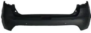 Paragolpes Trasero, Superior Imprimado (Con Agujeros Para Sensores) para Renault CLIO IV 2012