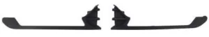 Kit Molduras Inferior Rejilla Paragolpes Delantero (Con Luz Diurna) para Renault CLIO IV 2016