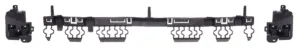 Kit Soportes Centrais Paragolpes Trasero (3 Piezas) para Renault CLIO V 2019