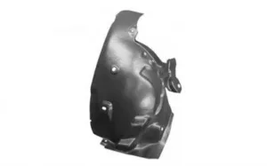 Resguardo Paso De Rueda Delantero Izquierdo (Trasero) para Renault FLUENCE 2010, MEGANE III 2008 y MEGANE III 2013