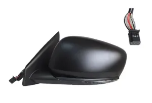 Retrovisor Izquierdo Electrico, Imprimado Con Intermitente Asferico, Termico 7 Pins para Renault KADJAR 2015