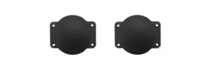 Kit Tapas Nev Paragolpes Delantero (Derecho + Izquierdo) para Renault KANGOO 2013, MEGANE II 2002, MEGANE II 2006, MEGANE III 2008, MEGANE III 2013, SCENIC II 2003, SCENIC II 2006, SCENIC III 2009 y SCENIC III 2012