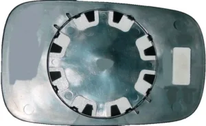 Cristal Retrovisor Derecho Electrico Termico Con Soporte, Azulado para Renault LAGUNA II 2001