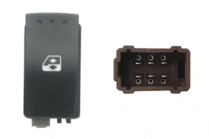 Boton Elevalunas Delantero Derecho Ó Izquierdo 6 Pins (Clema Marron) para Renault MASTER II 2003