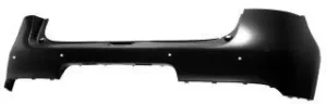 Paragolpes Trasero Imprimado (5 Puertas) (Con Agujeros Para Sensores) para Renault MEGANE III 2008 y MEGANE III 2013
