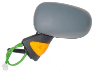 Retrovisor Izquierdo Electrico Asferico, Termico Con Intermitente Ambarillo para Renault MODUS 2004