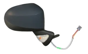 Retrovisor Derecho Electrico, Imprimado Convexo, Termico, Abatible Eletricamente, Con Intermitente Con Sensor (11 Pins) para Renault MODUS 2008