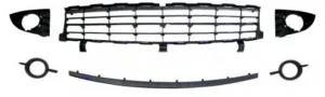 Kit Rejillas Paragolpes Delantero Imprimado (Con Moldura+Aro Antiniebla) (2005-) para Renault SCENIC II 2006