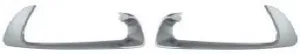 Kit Molduras Cromados Rejilla Paragolpes Delantero (Derecho + Izquierdo) para Renault SCENIC III 2012
