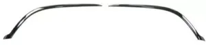 Kit Moldura Cromadas Rejilla Paragolpes Delantero (Derecho + Izquierdo) para Renault SCENIC IV 2016
