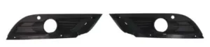 Kit Rejilla (Derecho + Izquierdo) Paragolpes Delantero (Con Agujeros Antinieblas) Con Agujeros Para Sensores para Renault TALISMAN 2015