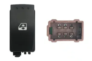Interruptor Puerta Delantera Derecha 6 Pins (Clema Marron) para Renault TRAFIC II 2001