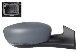 Retrovisor Derecho Electrico Convexo, Termico, Imprimado Con Intermitente, Abatible Electricamente. Con Sensor De Temperatura (11 Pins) para Renault ZOE 2019