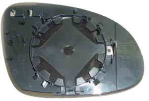 Cristal Retrovisor Izquierdo Asferico, Termico para Seat ALHAMBRA 2000, Skoda SUPERB I 2002 y Volkswagen GOLF PLUS 2005, GOLF PLUS 2009, GOLF V 2003, GOLF V SW 2007, JETTA III 2005, PASSAT B6 2000 y PASSAT B6 2005