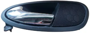 Maneta Puerta Interior Delantera / Trasera Izquierda Cromada-Negra para Seat ALTEA 2004, LEON 2005, LEON 2009 y TOLEDO III 2004