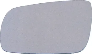Cristal Retrovisor Derecho Con Soporte, Azulado (Modelo Pequeño) para Seat CORDOBA 1999, IBIZA II 1999, LEON 1999 y TOLEDO II 1998 y Volkswagen BORA 1998, GOLF IV 1997, PASSAT B5 1996 y PASSAT B6 2000