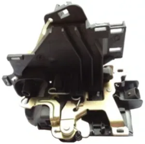 Cerradura Eléctrica Puerta Delantera Derecha (Clavija Neegra 2 Pins) para Seat CORDOBA 2002, CORDOBA 2006, IBIZA III 2002 y IBIZA III 2006 y Volkswagen CADDY III 2004, CADDY III 2010, POLO 2001, TRANSPORTER T5 2003 y TRANSPORTER T5 2010