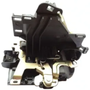 Cerradura Eléctrica Puerta Delantera Izquierda (Clavija Neegra 2 Pins) para Seat CORDOBA 2002, CORDOBA 2006, IBIZA III 2002 y IBIZA III 2006 y Volkswagen CADDY III 2004, CADDY III 2010, POLO 2001, TRANSPORTER T5 2003 y TRANSPORTER T5 2010