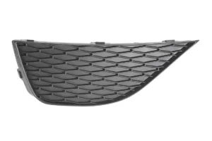 Rejilla Izquierda Paragolpes Delantero (Negra Sin Agujero Antiniebla) para Seat IBIZA IV 2008