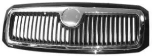 Rejilla (Negra + Moldura Cromada) para Skoda FABIA I 2004