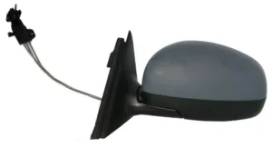 Retrovisor Izquierdo Manual, Para Pintar Convexo para Skoda FABIA II 2007 y FABIA II 2010