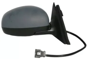 Retrovisor Derecho Electrico, Imprimado Convexo, Termico para Skoda FABIA II 2007 y FABIA II 2010