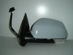 Retrovisor Izquierdo Electrico, Imprimado Asferico, Termico Con Intermitente para Skoda OCTAVIA II 2004