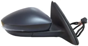 Retrovisor Derecho Electrico Termico, Imprimado, Abatible Electricamente Con Intermitente Con Luz De Cortesia 1(Modelo Porton) para Skoda OCTAVIA III 2013