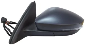 Retrovisor Izquierdo Electrico Termico, Imprimado, Abatible Electricamente Con Intermitente Con Luz De Cortesia 1(Modelo Porton) para Skoda OCTAVIA III 2013
