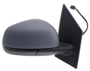 Retrovisor Derecho Electrico, Imprimado Convexo, Termico Con Sensor 7 Pins para Smart FORTWO 2014