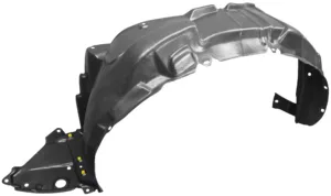 Resguardo Paso De Rueda Delantero Izquierdo para Toyota AURIS 2013 y AURIS 2015