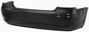 Paragolpes Trasero (Negro) (4/5 Puertas) para Toyota AVENSIS 2003