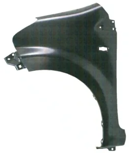 Aleta Delantera Derecha para Toyota AYGO 2005, AYGO 2009 y AYGO 2012