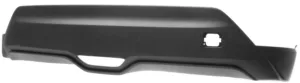 Paragolpes Trasero Inferior Negro para Toyota C-HR 2016
