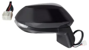 Retrovisor Derecho Electrico Termico, Para Pintar Convexo Con Intermitente 6 Pins para Toyota COROLLA E21 H/B 2018 y COROLLA E21 SEDAN 2019