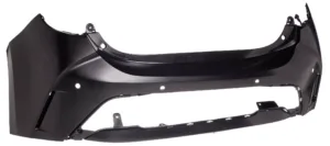 Paragolpes Trasero Negro (Con 4 Agujeros Para Sensores) (5 Puertas) para Toyota COROLLA E21 H/B 2018