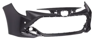 Paragolpes Delantero Negro Con 2 Agujeros Para Sensores (5 Puertas) para Toyota COROLLA E21 H/B 2023