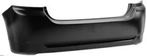 Paragolpes Trasero (Negro) Hatchback para Toyota COROLLA H/B 2002 y COROLLA H/B 2004